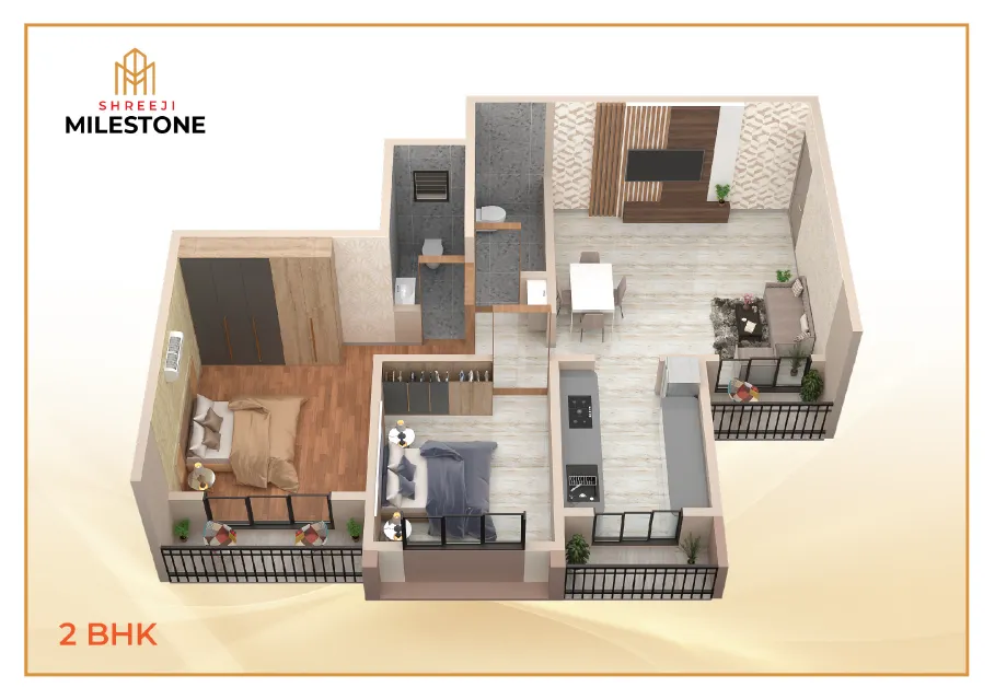 Shreeji Milestone Brochure Page 1