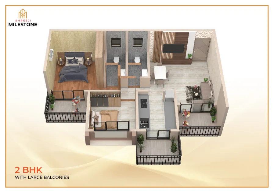 Shreeji Milestone Brochure Page 1