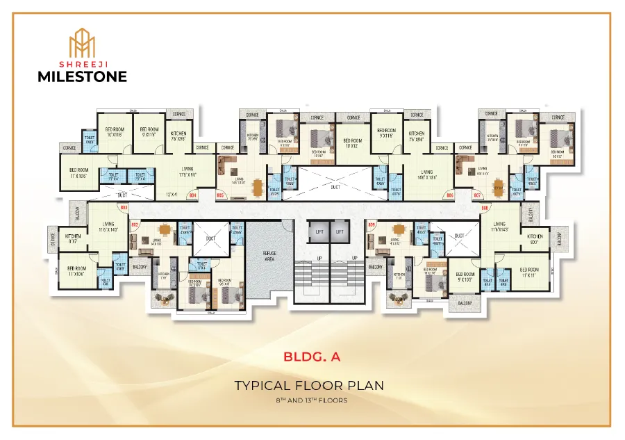 Shreeji Milestone Brochure Page 1