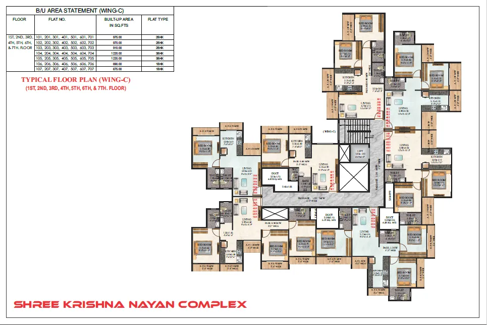 Shri Krishna Nayan Complex Brochure Page 9