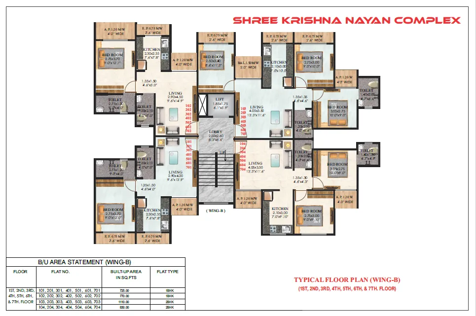 Shri Krishna Nayan Complex Brochure Page 8